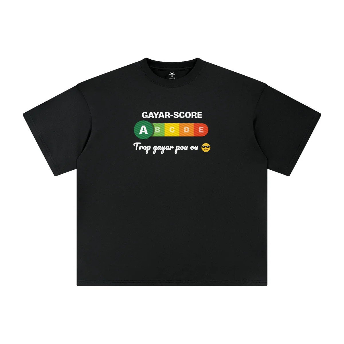 T-shirt brodé « Gayar-score »