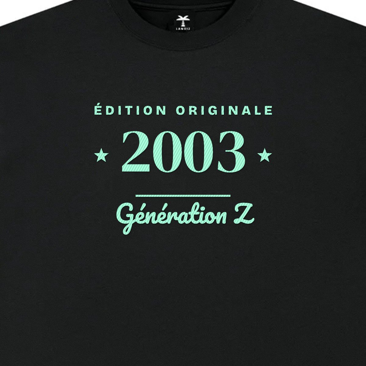 T-shirt brodé « Édition originale – Génération Z »