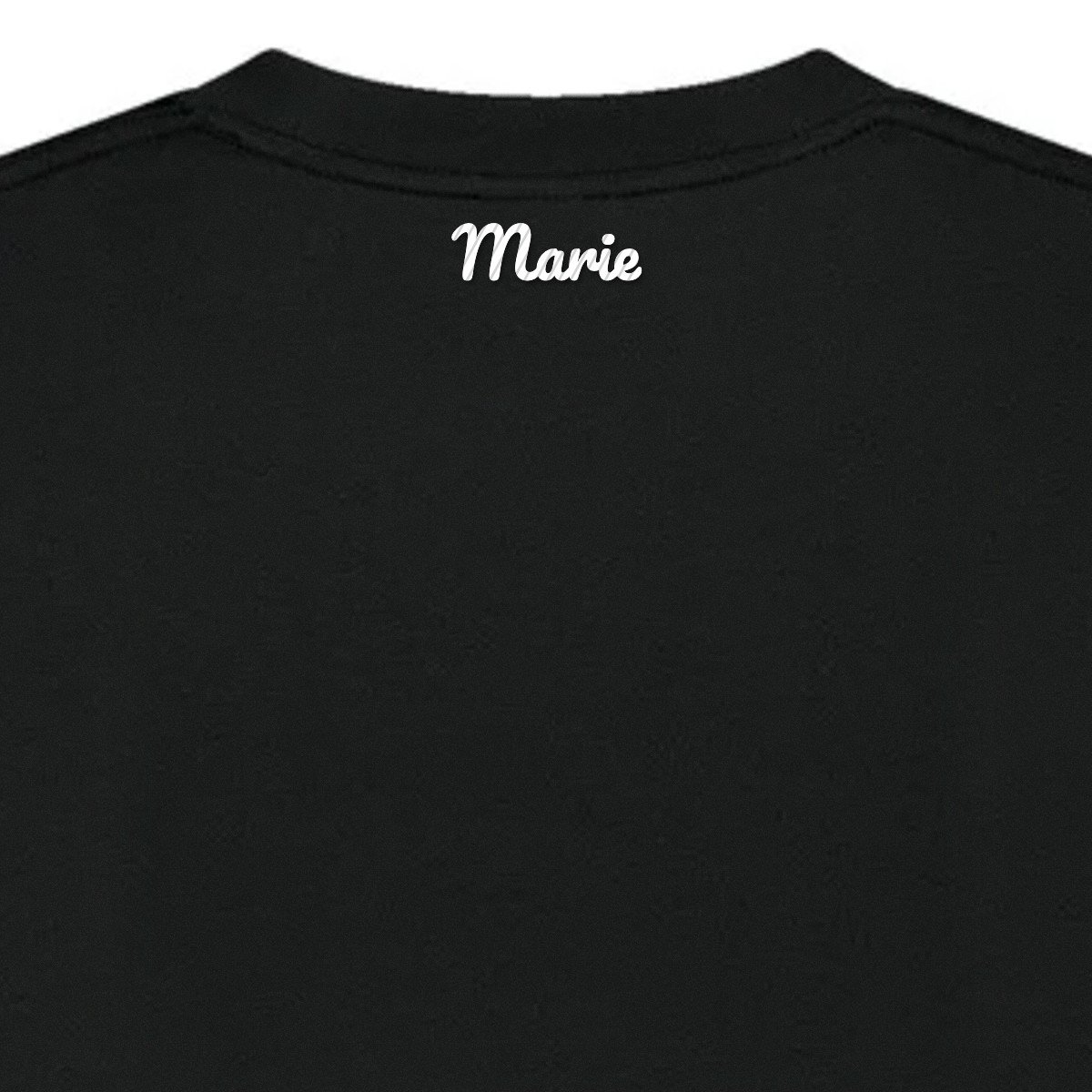 T-shirt brodé « Mon kèr lé pou ou »