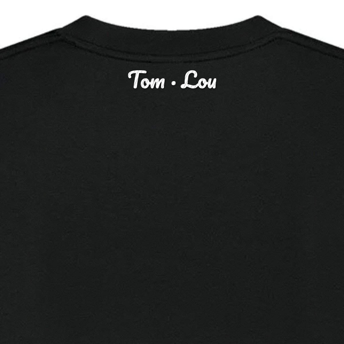 T-shirt brodé « Papa depuis… »