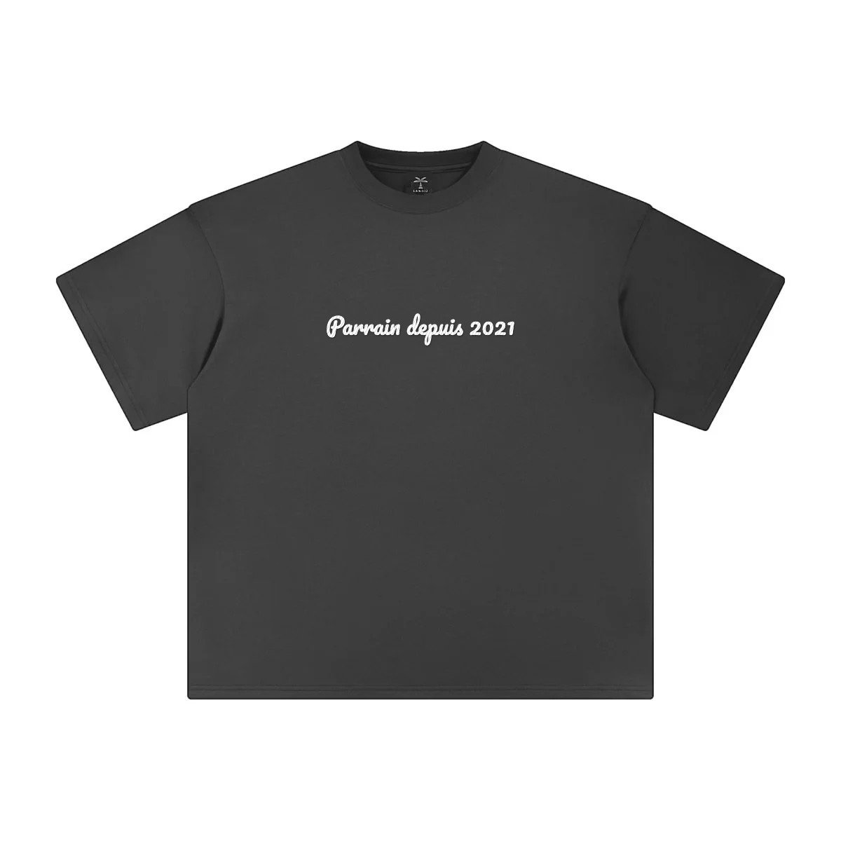 T-shirt brodé « Parrain depuis… »
