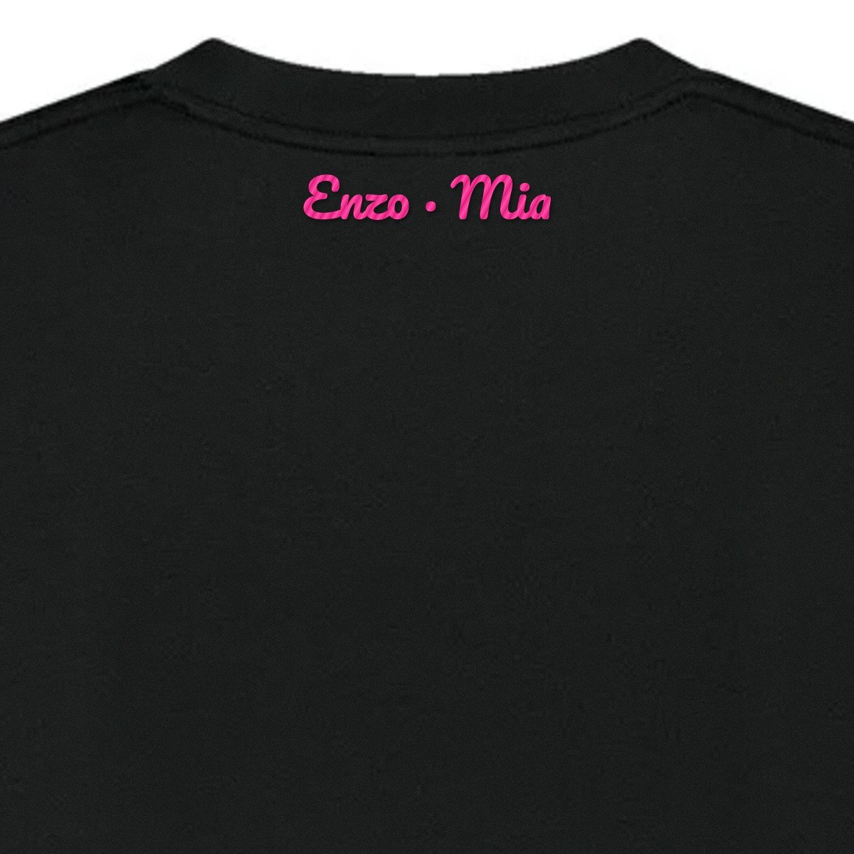 T-shirt brodé « Tatie depuis… »