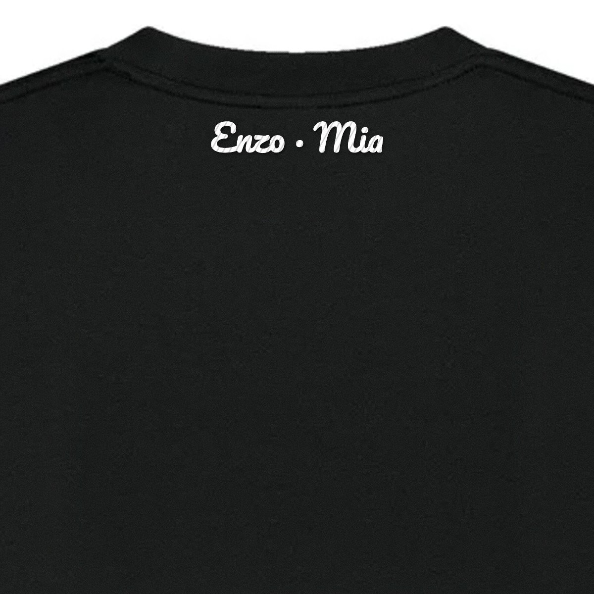 T-shirt brodé « Tonton depuis… »